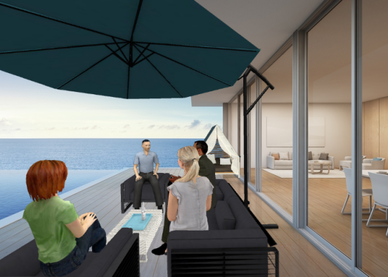 Casa en el mar Design Rendering