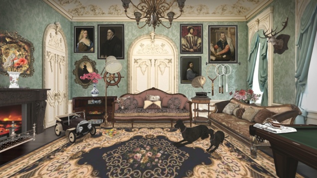 Harrington Estate (Living room)