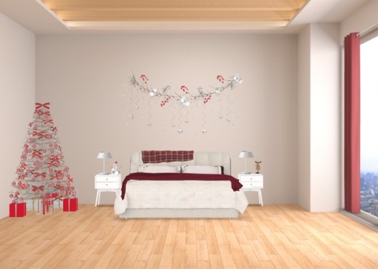 Red Christmas ❤️ Design Rendering