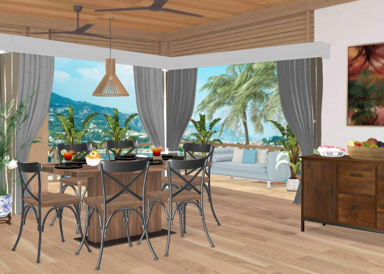Tahitian Hideaway For Mom Design Rendering