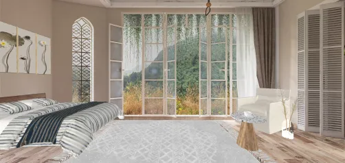 Bedroom Rustic peaceful