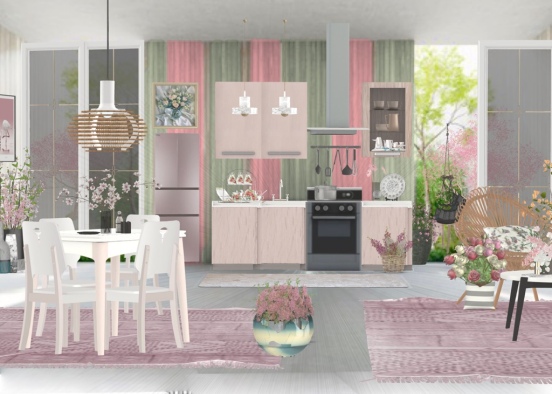 home 🌸💖🌸 ( an old design w new inspiration! ) Design Rendering