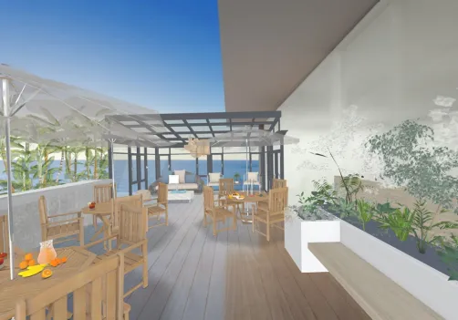 tropical cafe
