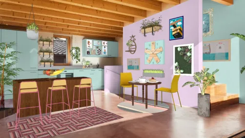 Retro Kitchen