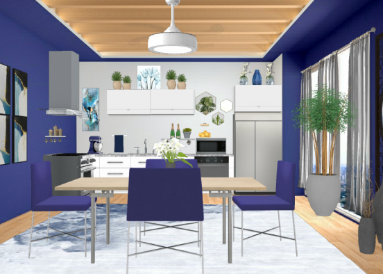 Blue Jay Carney Kitchen  Design Rendering
