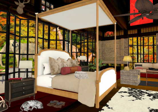 Asian style  Design Rendering