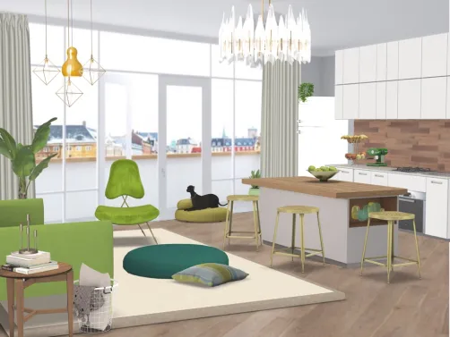 Modern living room🍀