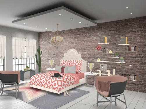 Dormitorio femenino y juvenil.