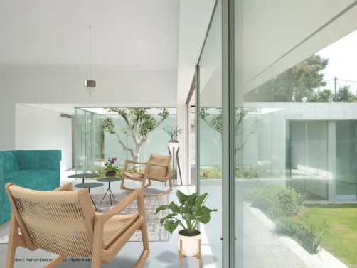 Una galería muy luminosa.