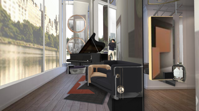 Lagerfeld On the Seine Design Rendering