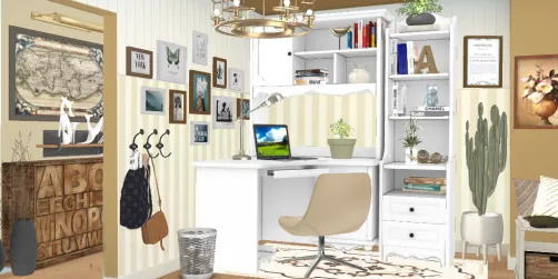 Little office in the corner