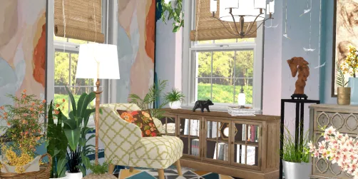 Reading Corner (thanks Bade Bade for the wonderful Empty Room)