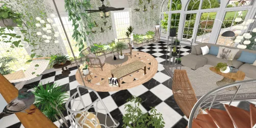 A terrace for Marisa. I hope it can give you ideas for your decoration project