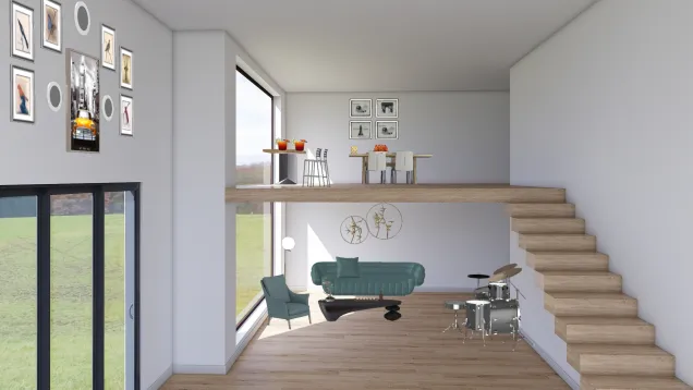 Living Room Plus Dining Room 😁