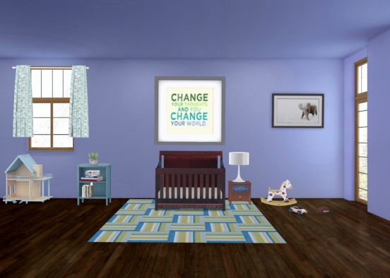 Baby Room! Design Rendering
