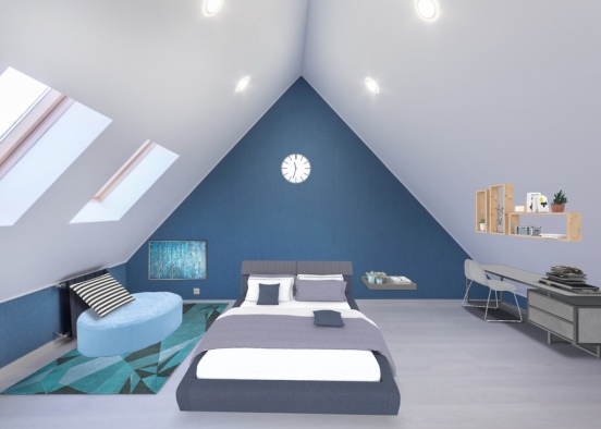 Blue’s House 01 Design Rendering