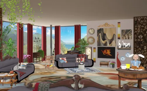 Bohemium Lounge Room