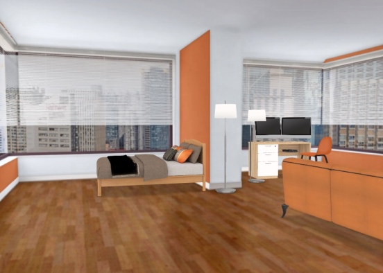 Modern Apartment Design Rendering
