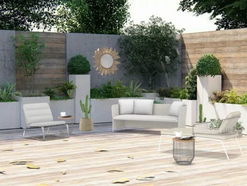 Outdoor seating area