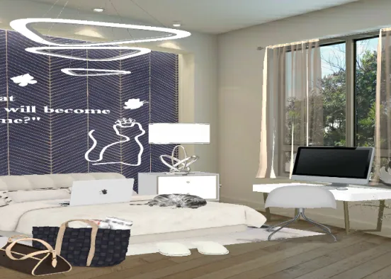 Tumblr Bedroom  Design Rendering