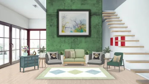 Pastel Living Room + Editors Pick