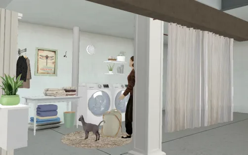 Laundry room makeover