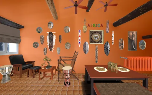 African style room👍🏿❤