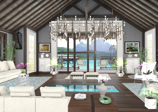 Beach House Design Rendering
