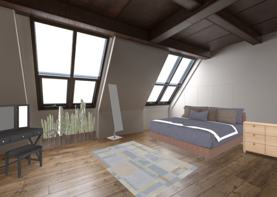 Bed room for all ages Design Rendering