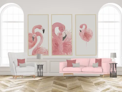 Flamingo Living Room