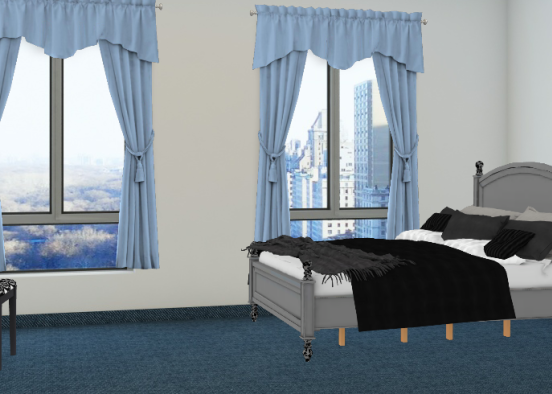 🌊🐬✨Ocean bedroom ✨🐬🌊 Design Rendering