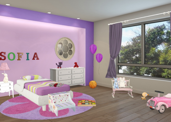 Sofia room Design Rendering