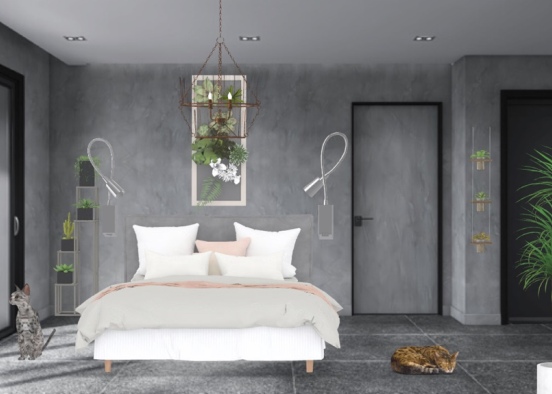 Exotic bedroom 🌵🌴🛏 Design Rendering