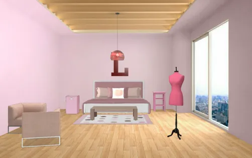 Pink home