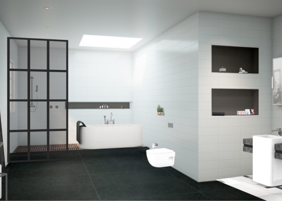banheiro style  Design Rendering