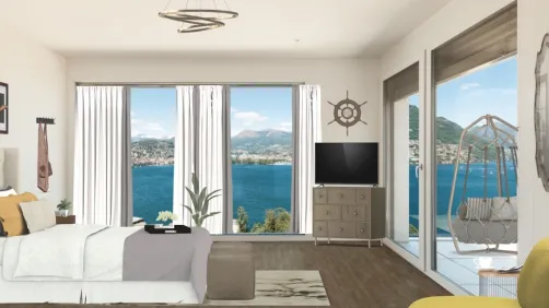 Blue Sea Bedroom 