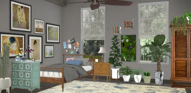 Eco friendly bedroom