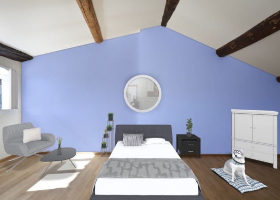 dream master bedroom Design Rendering