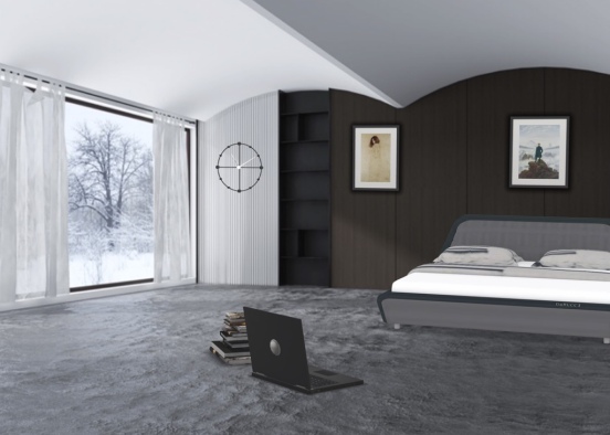 another bedroom Design Rendering