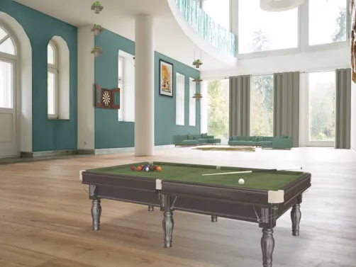 #Green Billiard Room 