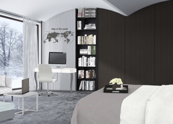 dormitorio | bedroom  Design Rendering