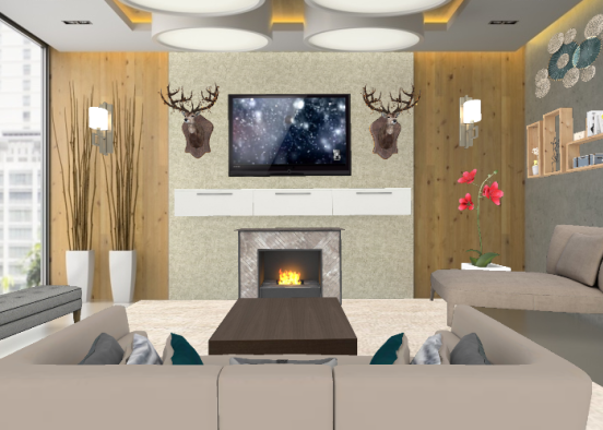 Deer Room Design Rendering