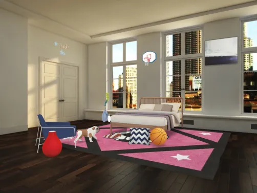 A girl’s dream room