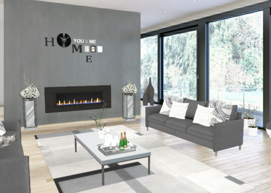 Cosy living area 🐺🌼 Design Rendering