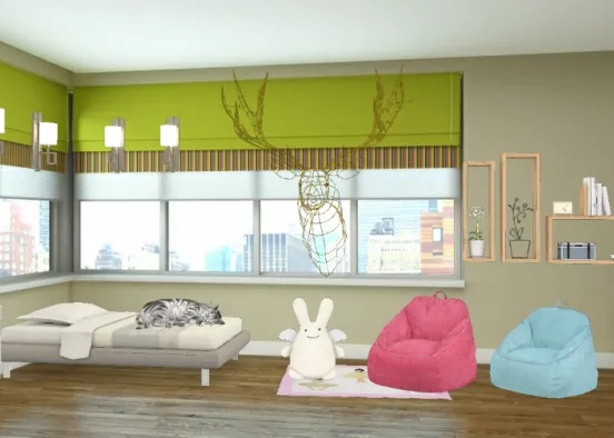 Karyl's  bedroom Design Rendering