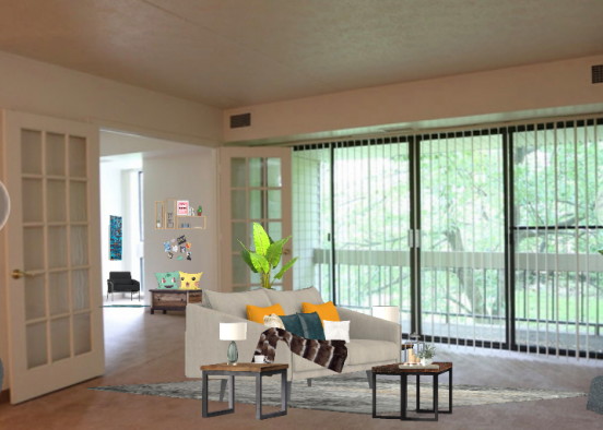 Courtney's Living room (concept design) Design Rendering