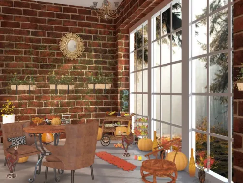salle à manger d’automne 🍂🍁