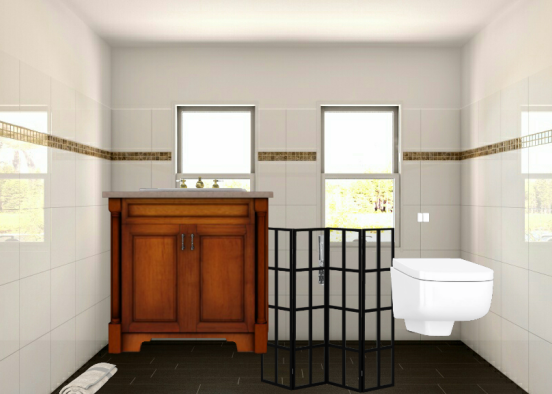 batroom Design Rendering