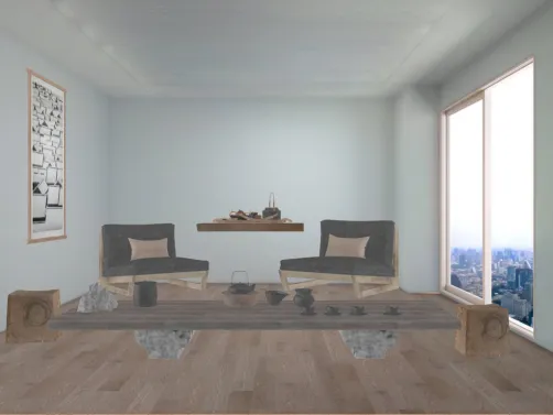 japandi living room 