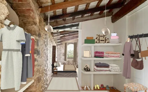 Dormitorio con vestidor